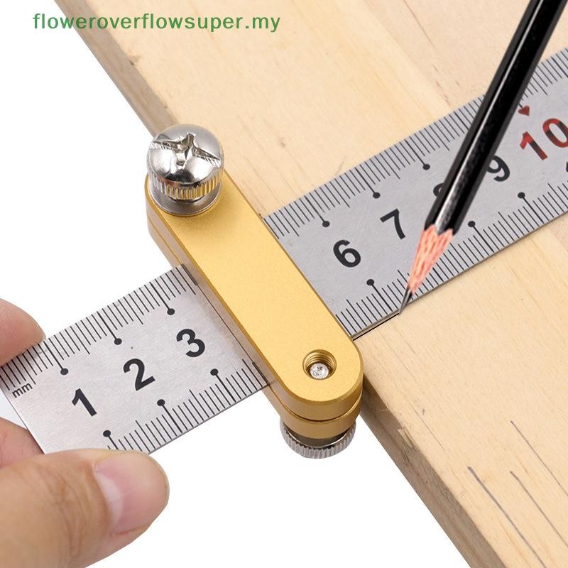 FSMY Steel Ruler Positioning Block Multifunctional Angle Scriber Line ...