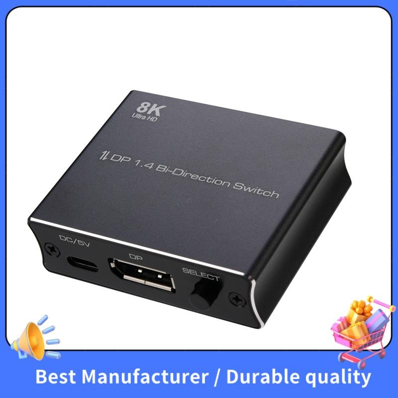 【NEW】8K DP Converter 1.4 Bi-Direction Switch Converter 2X1/1X2 Support ...