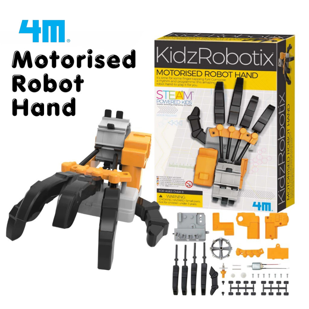 4M KidzRobotix - Motorised Robot Hand (8Y+) | Shopee Malaysia