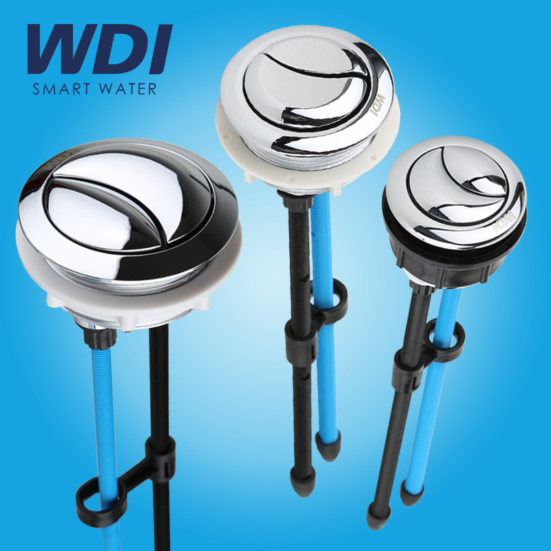Universal Toilet Cover Accessories Button Double Button Universal Flush ...