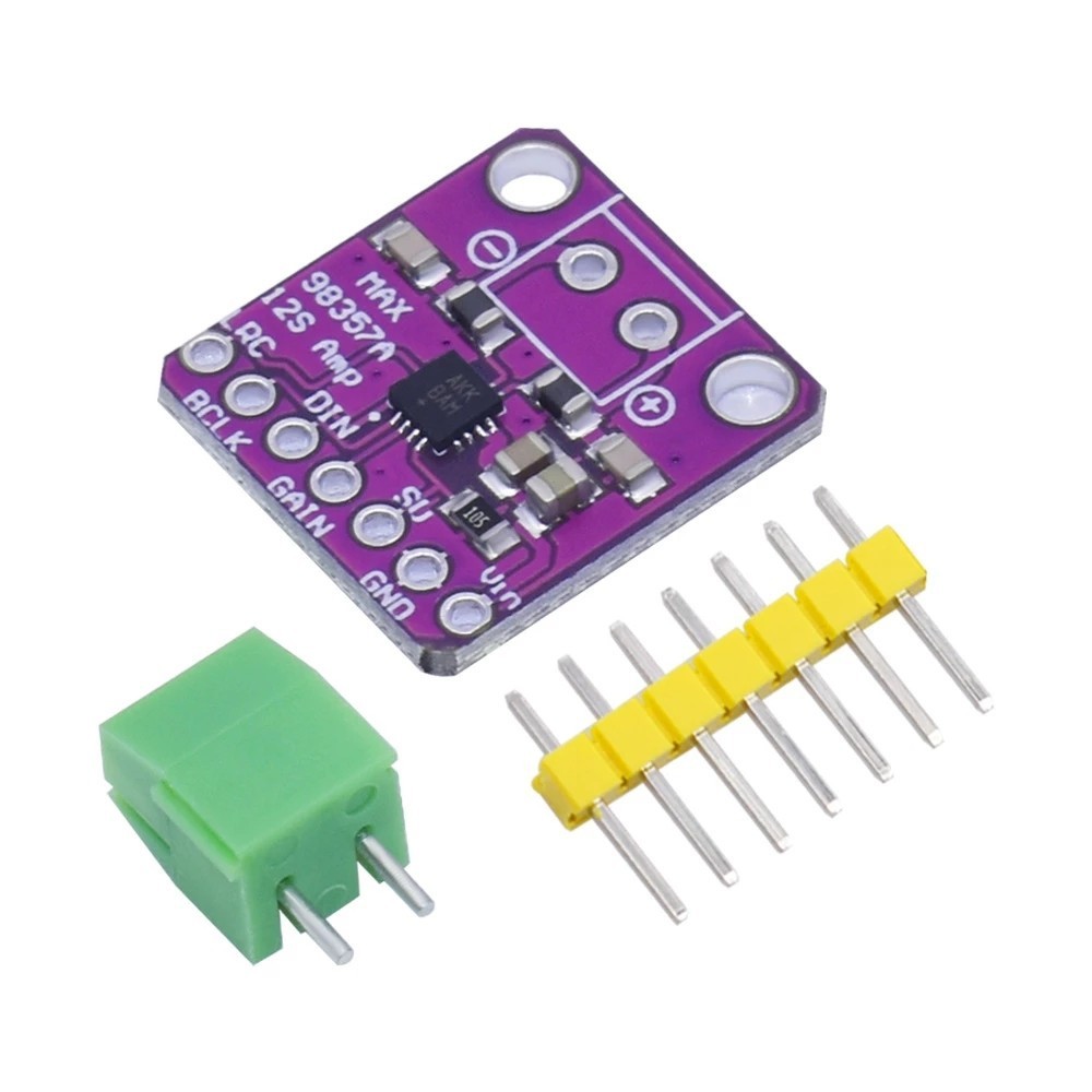 MAX98357 I2S Audio Amplifier Module No Filter Class D Amplification ...