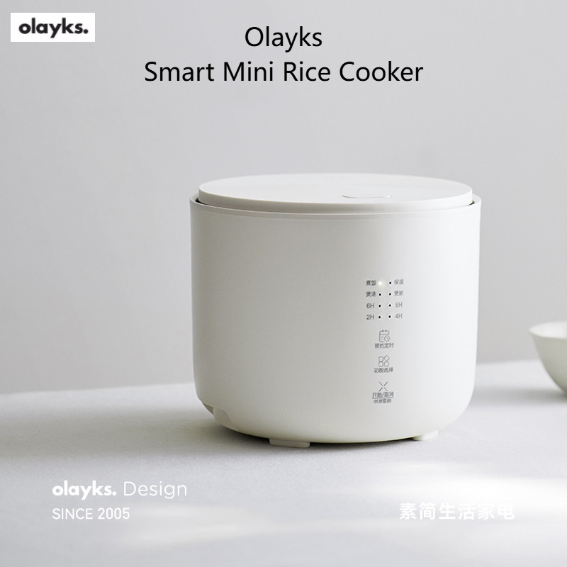 Olayks Low Sugar Rice Cooker 2L Instant Mini Electric Cooker Stew Pot ...