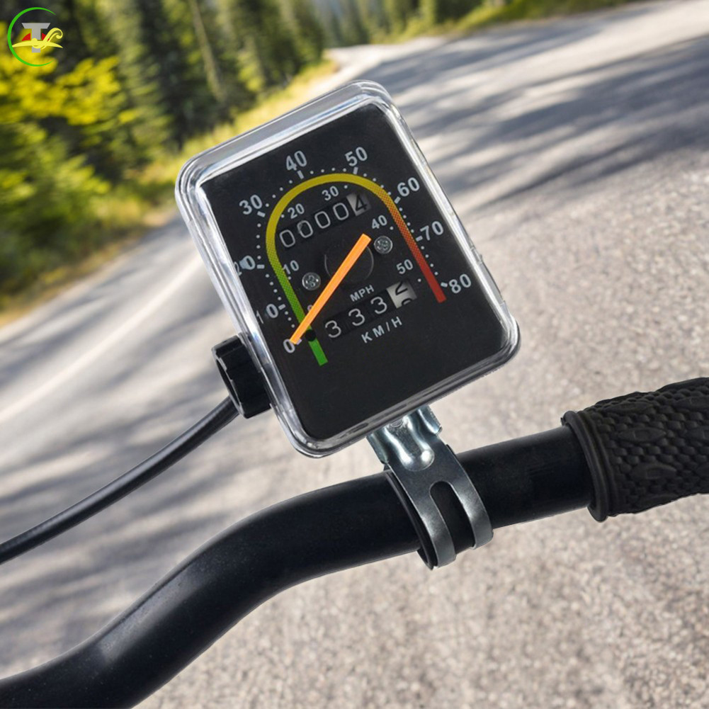 Universal Bike Speedometer-Tracker Classic Vintage Design For City ...