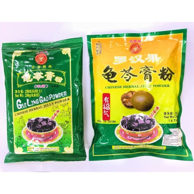 250g Three Coins Luo Han Guo Gui Ling Gao Powder 罗汉果龟苓膏粉 / 龟苓膏粉 CHINESE ...