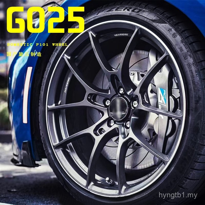 Rim Roda G025 Dipalsukan 15 16 17 18 19 Inci Diubahsuai Sesuai untuk 3 ...