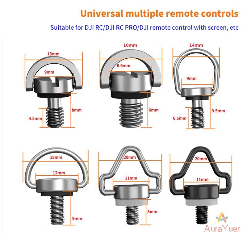[AuraYuer] M4 Hand-tightened Quick Release Remote Control Screw ...
