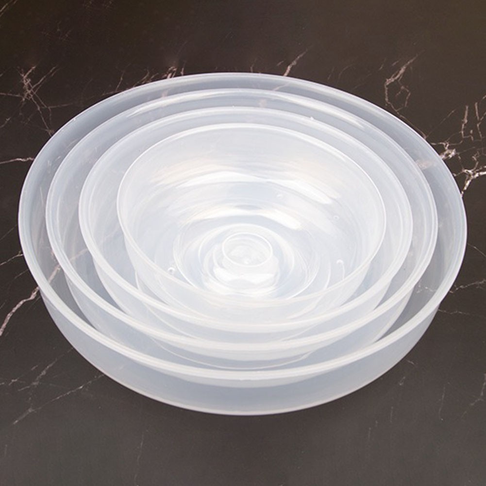 (THEBEST) 1Pc Clear Plastic Microwave Food Cover Plate Lid Vented ...
