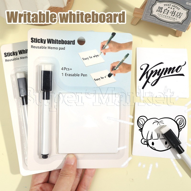 Writable Whiteboard - Office School Supplies - Memo Grocery List ...