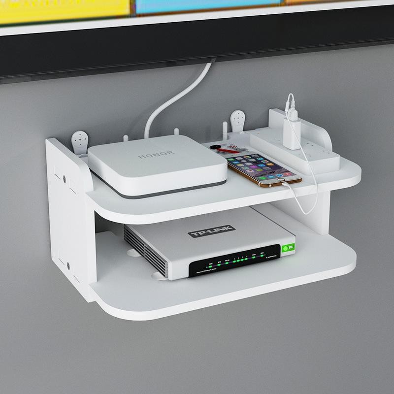 Router Box Hanging Rack WiFi Rack TV Box WiFi Rack Wall Mount Stand ...