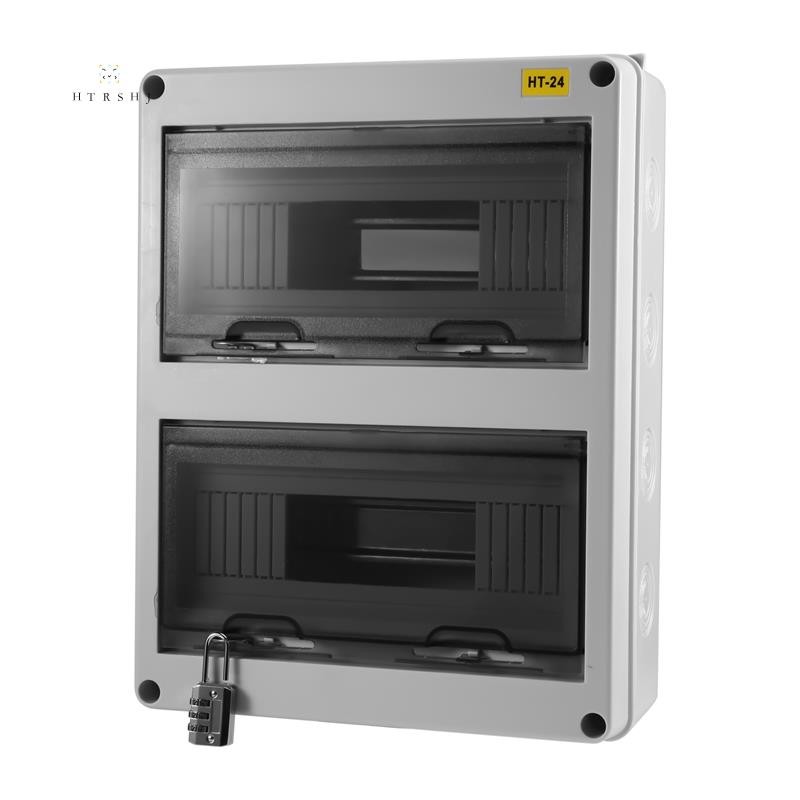 🔥HT Series Junction Box 24WAY IP65 Waterproof Distribution Box Outdoor ...