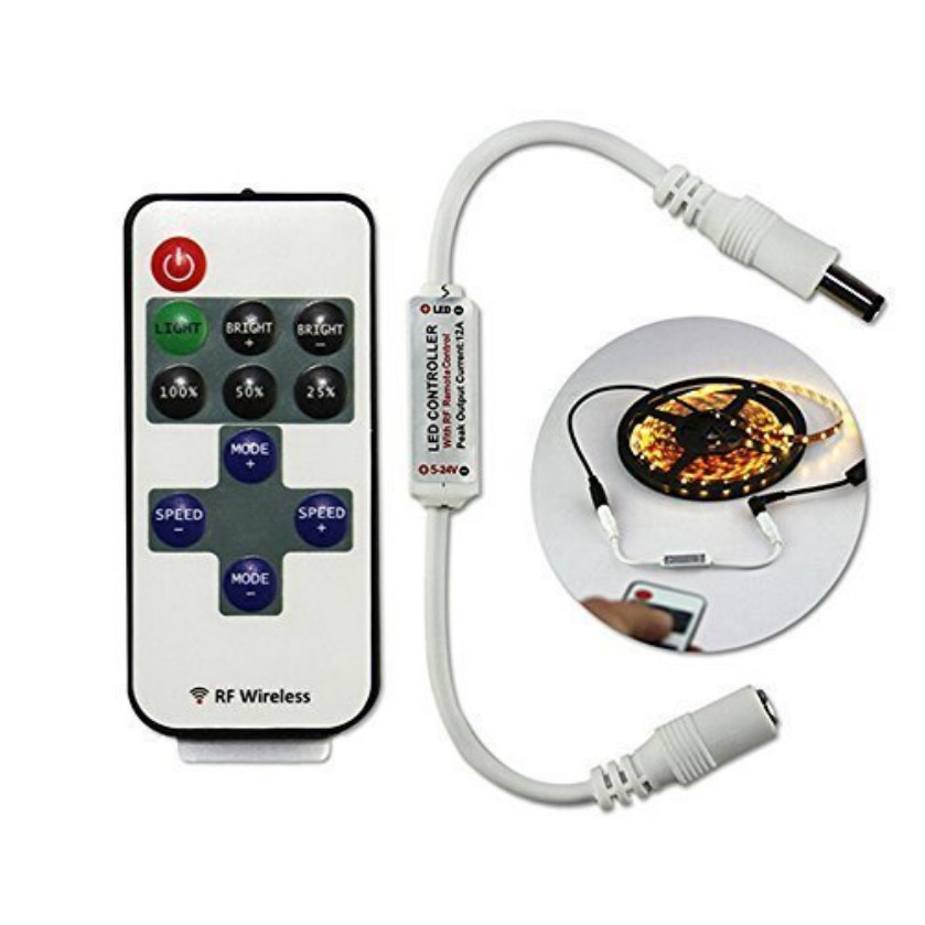 Remote controller for Neon led (Remote + Dimmer) | Turn on/off ...