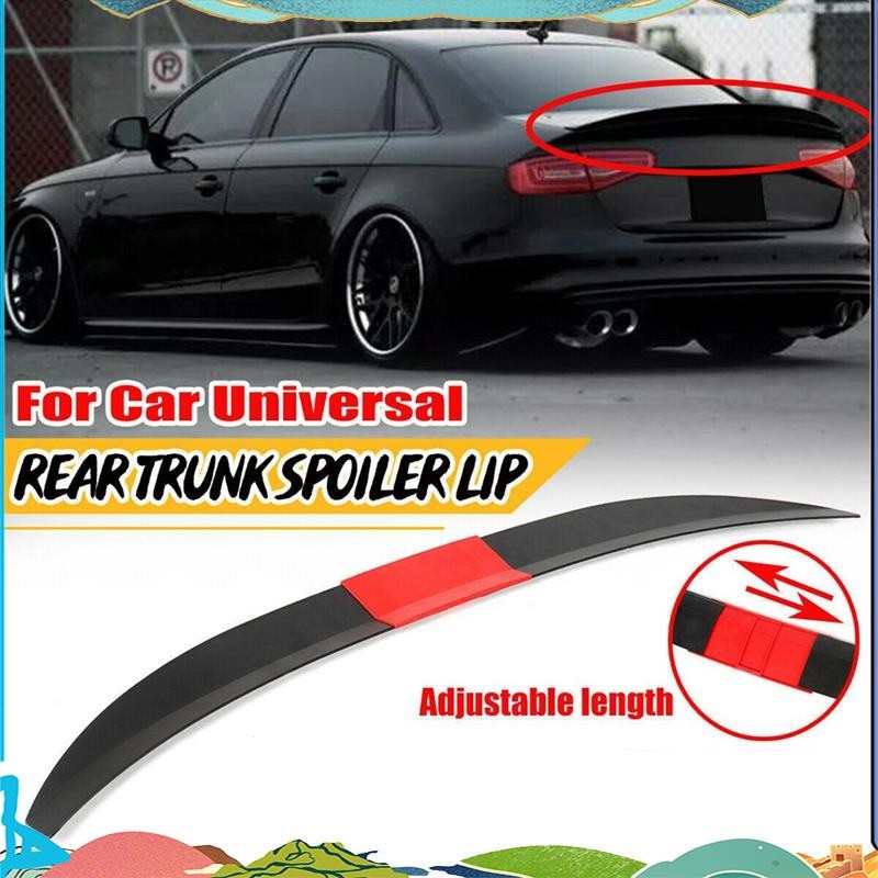 Universal Car Spoiler, Adjustable Rear Trunk Spoiler Lip Roof Tail Wing ...