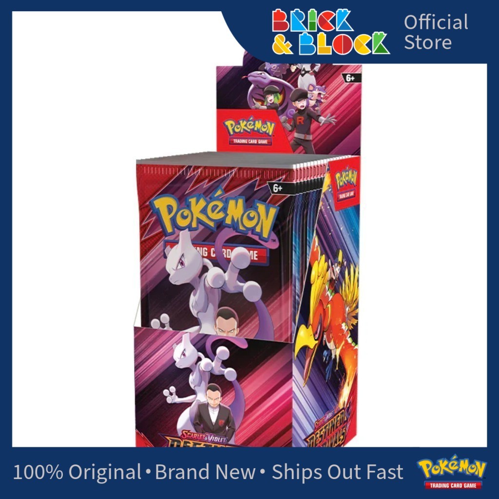 Pokemon TCG SV10 Destined Rivals Half Booster Box | Setengah Kotak Booster  Destined Rivals | Shopee Malaysia
