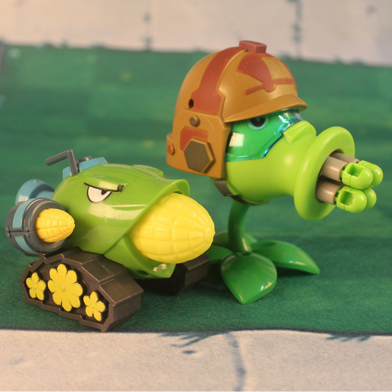 Plants vs. Zombies Toy Machine Gun Pea Pods Second Generation Corn ...