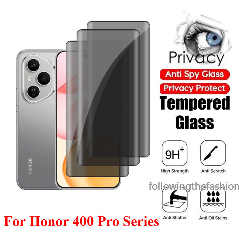 Pixfab Tempered Glass Screen Protector For Honor 400 / 400 Lite / 400 Pro / X6C - 9H Hardness, Anti-Fingerprint