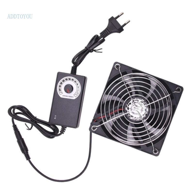 【3C】 Adjustable Speed 120mm 220V 240V Fan 2750RPM Case Fan for PC and ...
