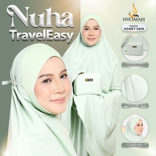 NUHA TRAVELEASY by TELEKUNG HIQMAH Telekung Travel Material Premium Cotton Micro - Dewasa