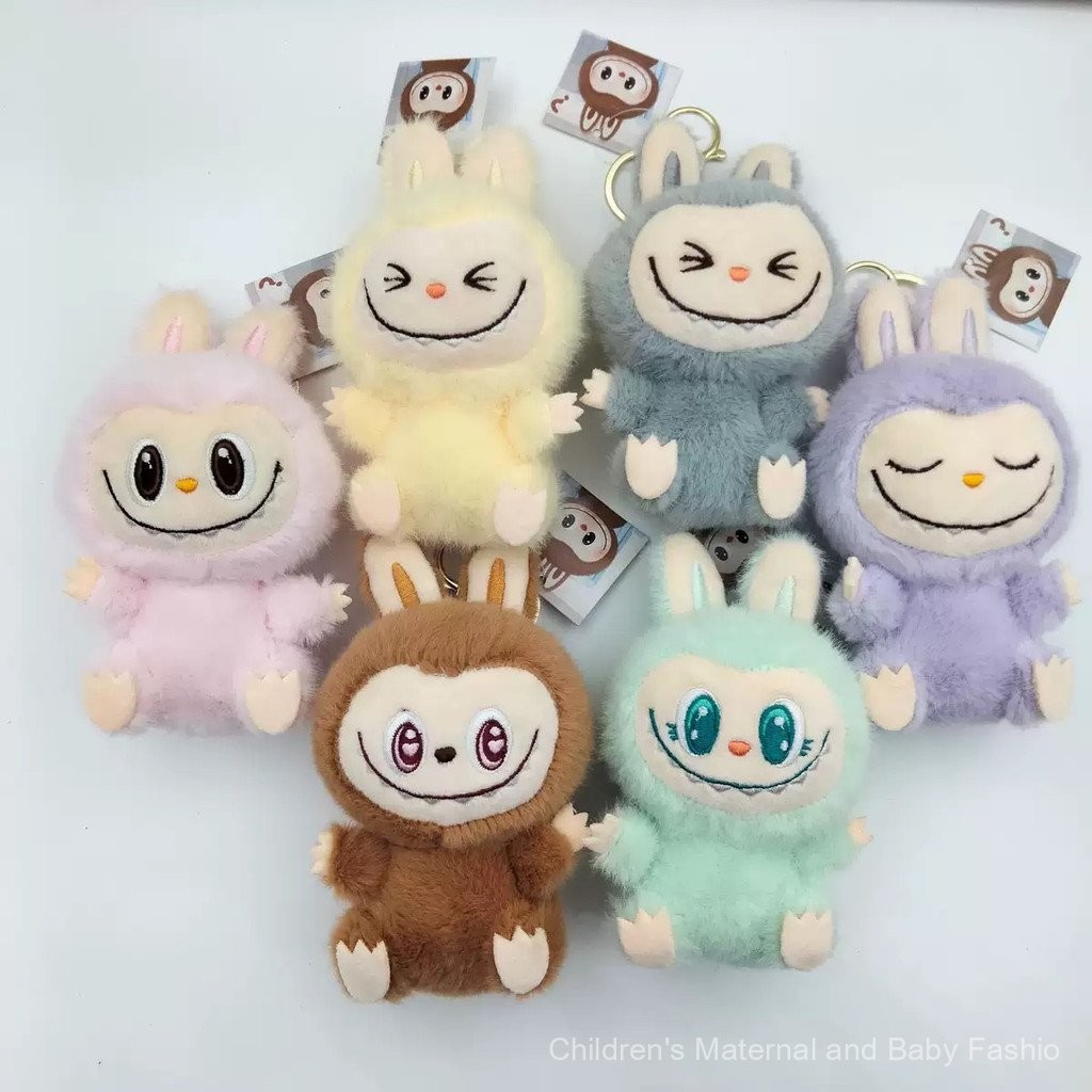 New Second Generation labubu Rabbit labubu Plush Keychain Cute Doll ...