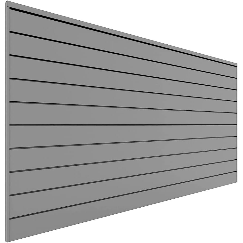 Proslat 88107 Heavy Duty PVC Slatwall Garage Organizer, 8-Feet by 4 ...
