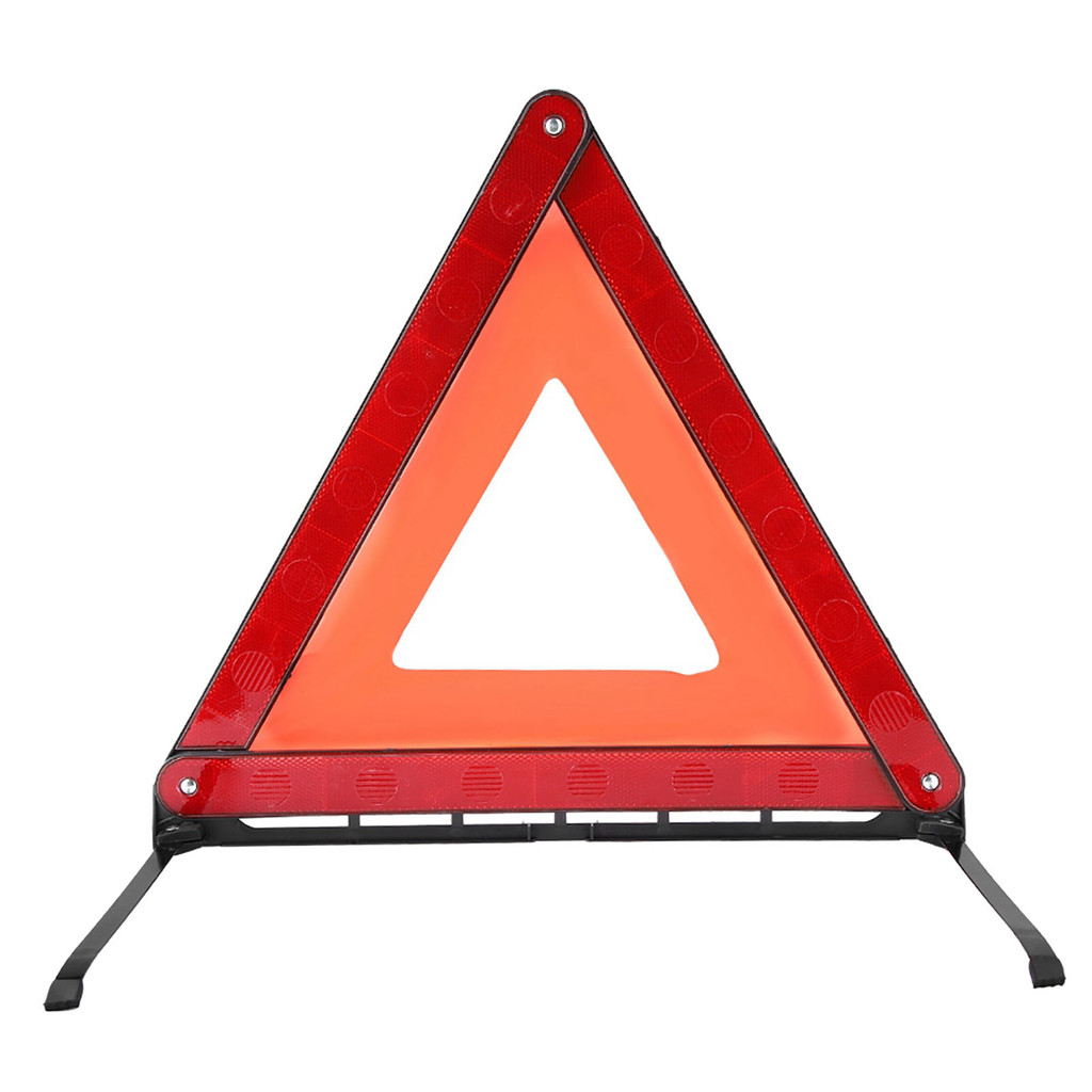 [herebuy] Foldable Car Reflective Triangle Emergency Fault Sign Warning ...