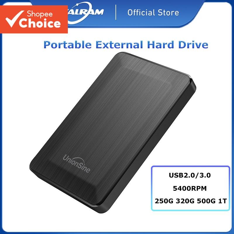 320GB Portable External Hard Drive USB 3.0 for PC Mac Laptop PS4 Xbox ...