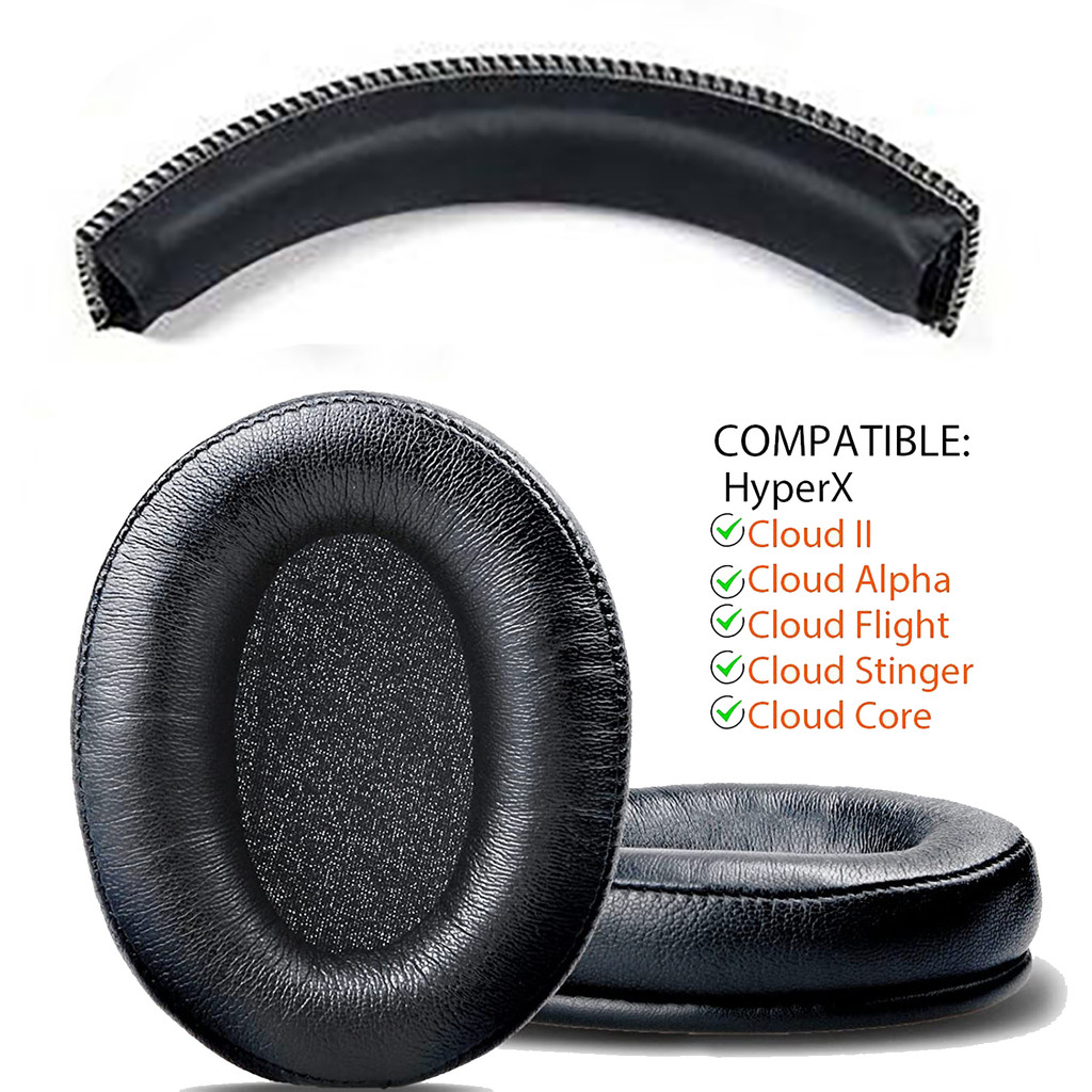 New Ear Pads Cushion Cover Earmuffs Head Beam for Hyperx Headsets ...
