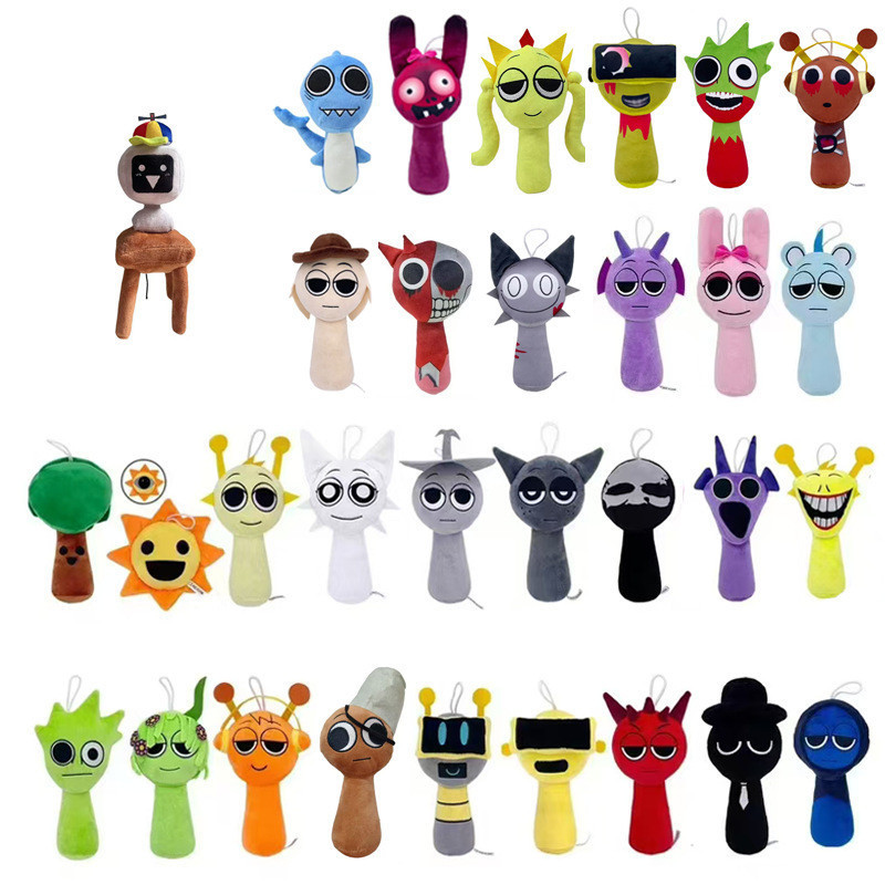 Sprunki Plush Doll Sprunki Plushie Sprunki Rhythm Box New Style Game ...