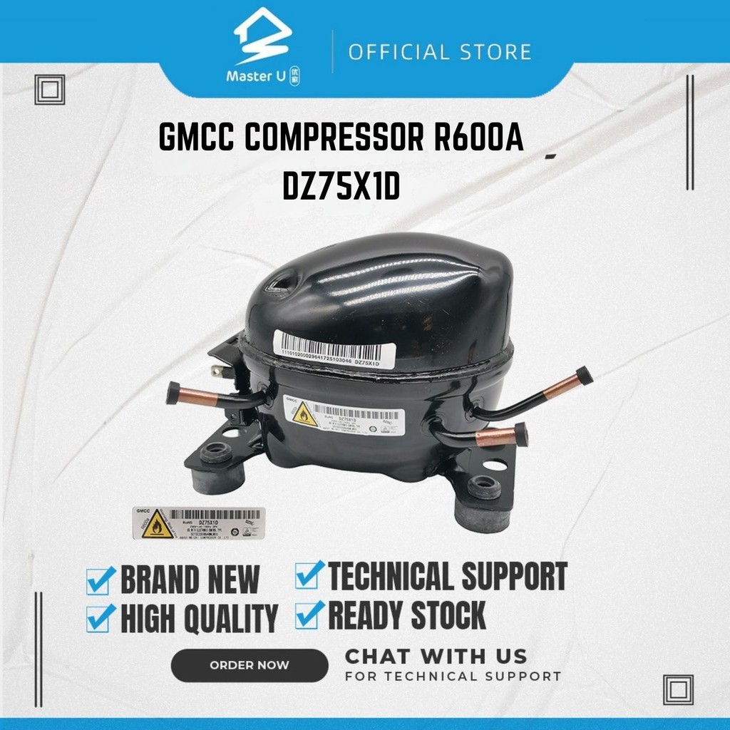 REFRIGERATOR GMCC COMPRESSOR R600A Z75X1D | Shopee Malaysia