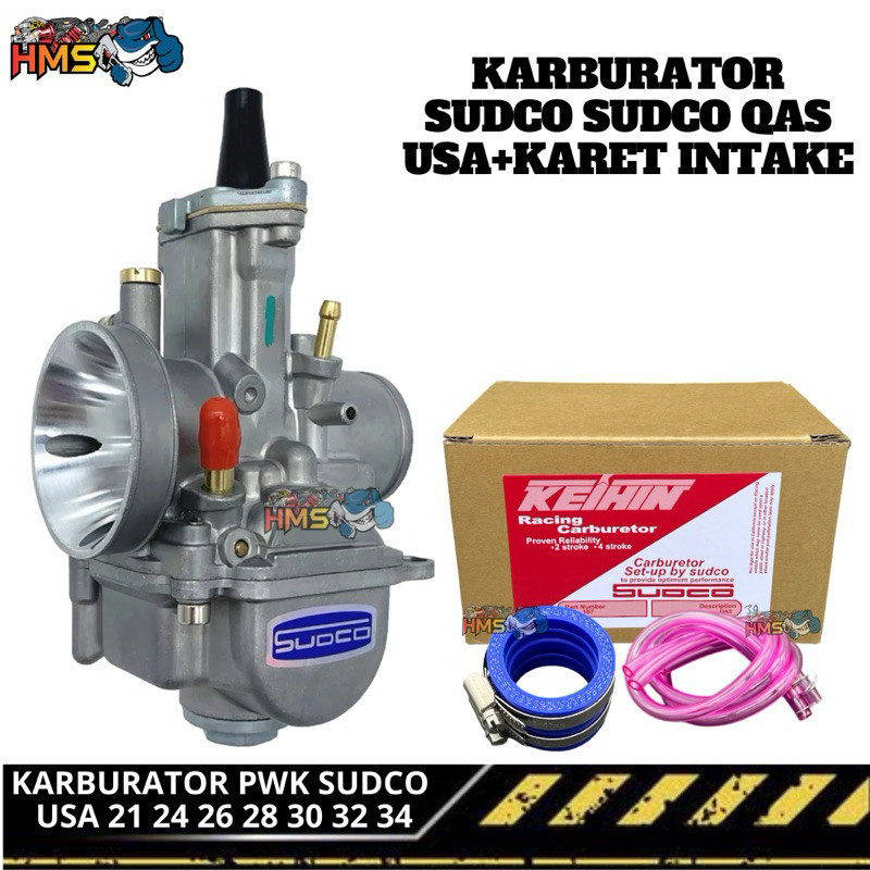 KEIHIN SUDCO QAS KIHIN CARBURETOR PWK 21 24 26 28 30 32 34 UNIVERSAL ...