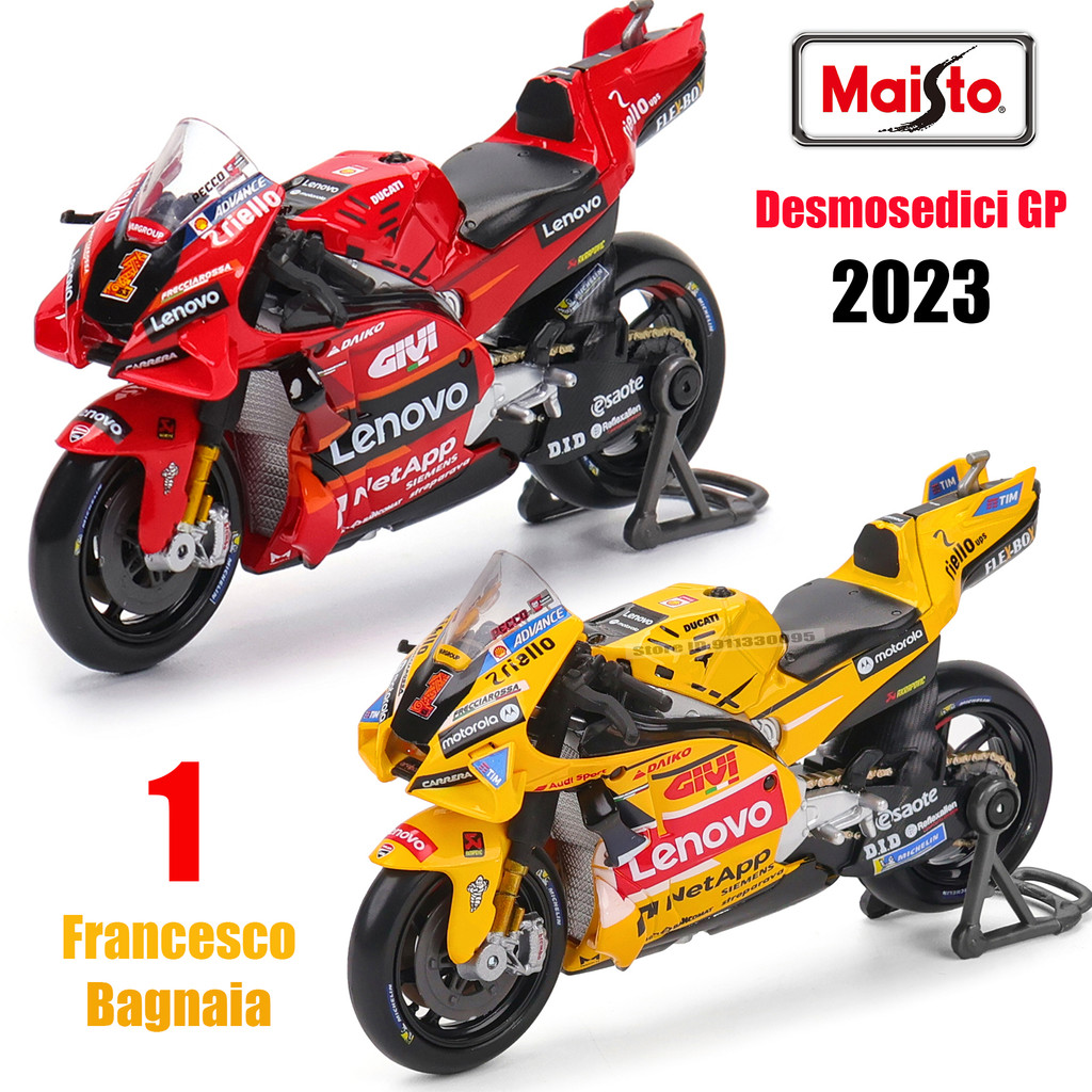 Maisto 1:18 2023 Ducati Champion MotoGP Alloy motorcycle model