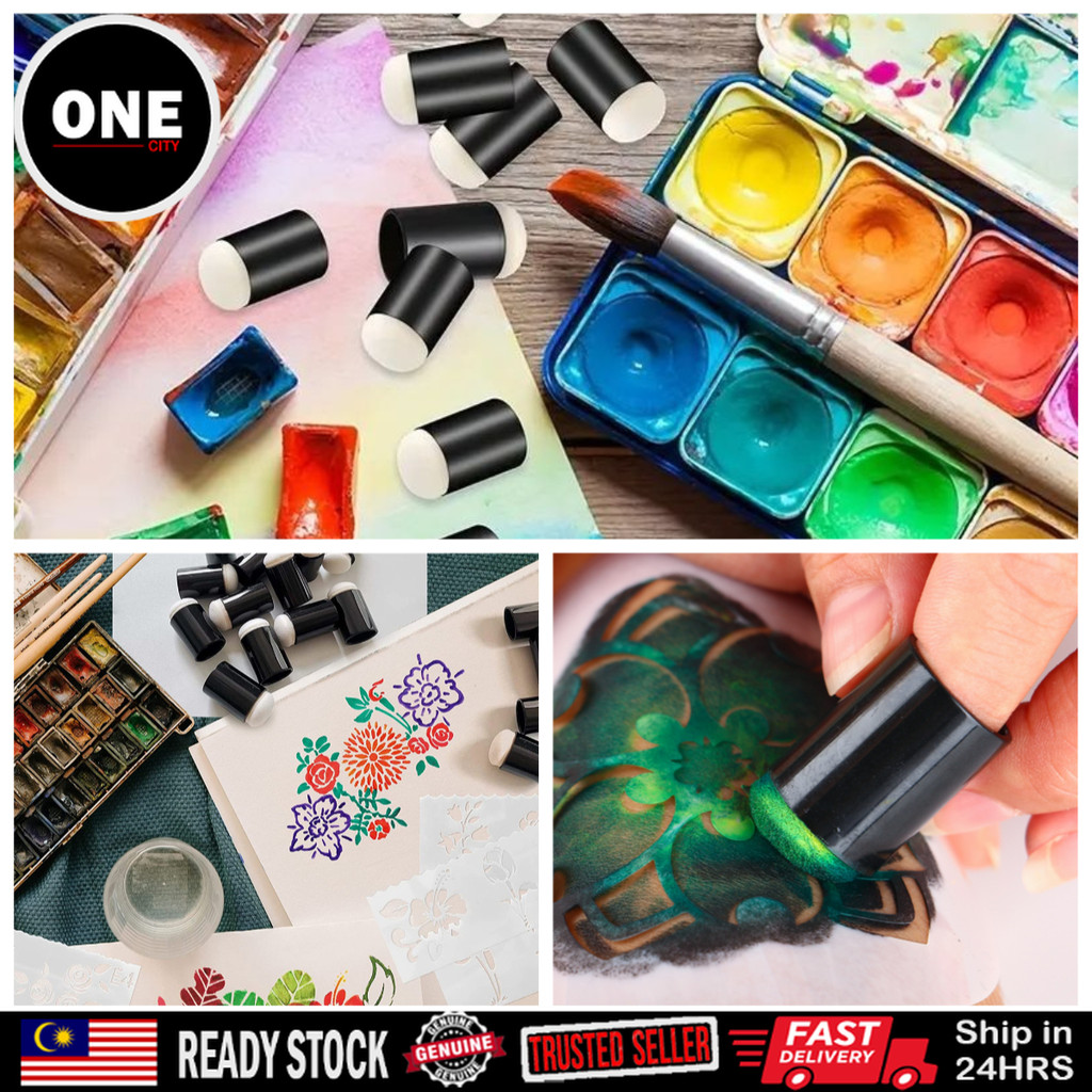 1 pcs Children's doodle finger sponge drawing finger kit sponge ...