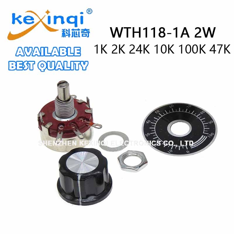 BRART 1 Set WTH118 DIY Kit Parts 2W 1A Potentiomete Produktbild-Vorschau 8