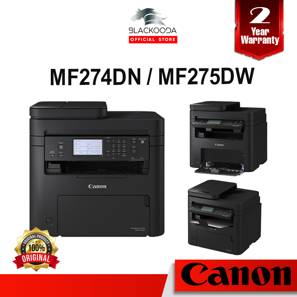 CANON MF274DN / MF275DW 4-in-1 Monochrome Multifunction for Home and ...