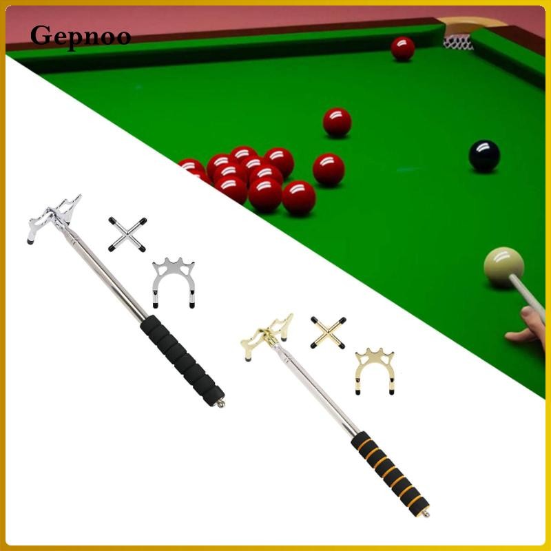 Gepnoo Pool Cue Bridge Billiards Cue Bridge Head Retractable Billiards ...