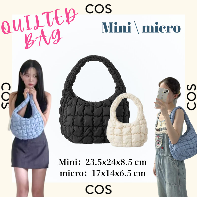 Ready to ship COS Bag, genuine COS Quilted MINI\micro BAG, soft bag ...