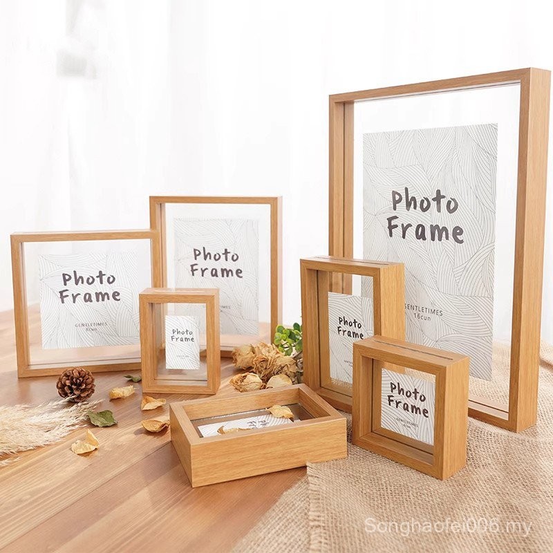 Double-Sided Transparent Photo Frame Handmade Bookmark Poster Poster ...