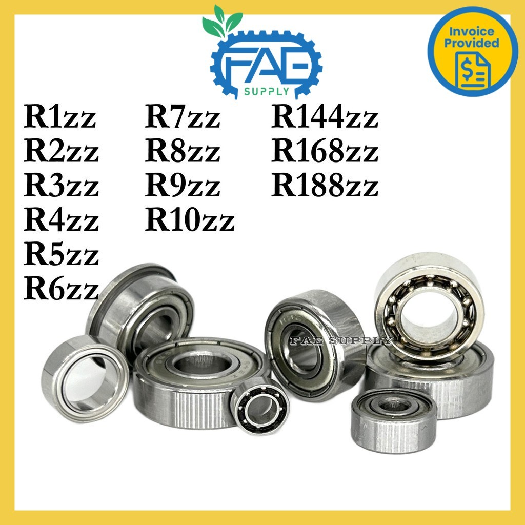 Uxcell Deep Groove Ball Bearings Inch Double Shielded Chrome