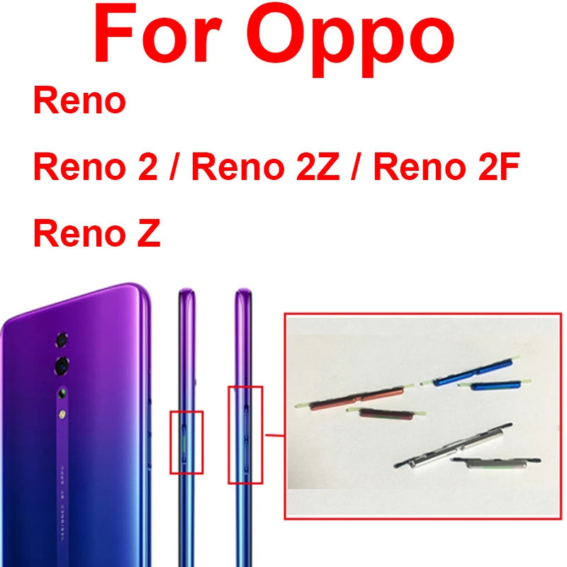 Power On Off Side Button For OPPO Reno 2 Z 2Z 2F Volume Up Down Side ...