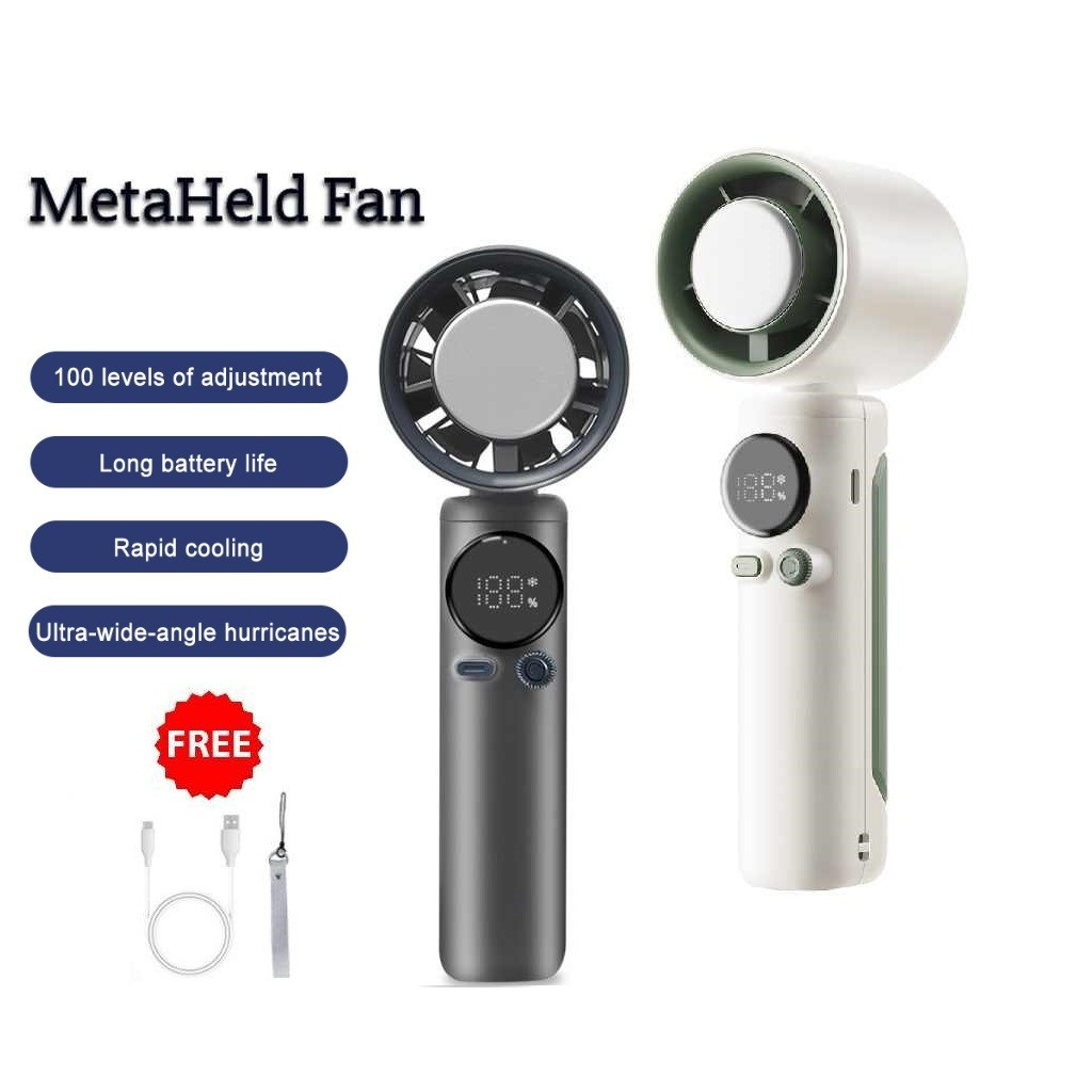 MetaHeld Fan Pro Portable Turbo Fan High Speed kipas mini fan cooler ...