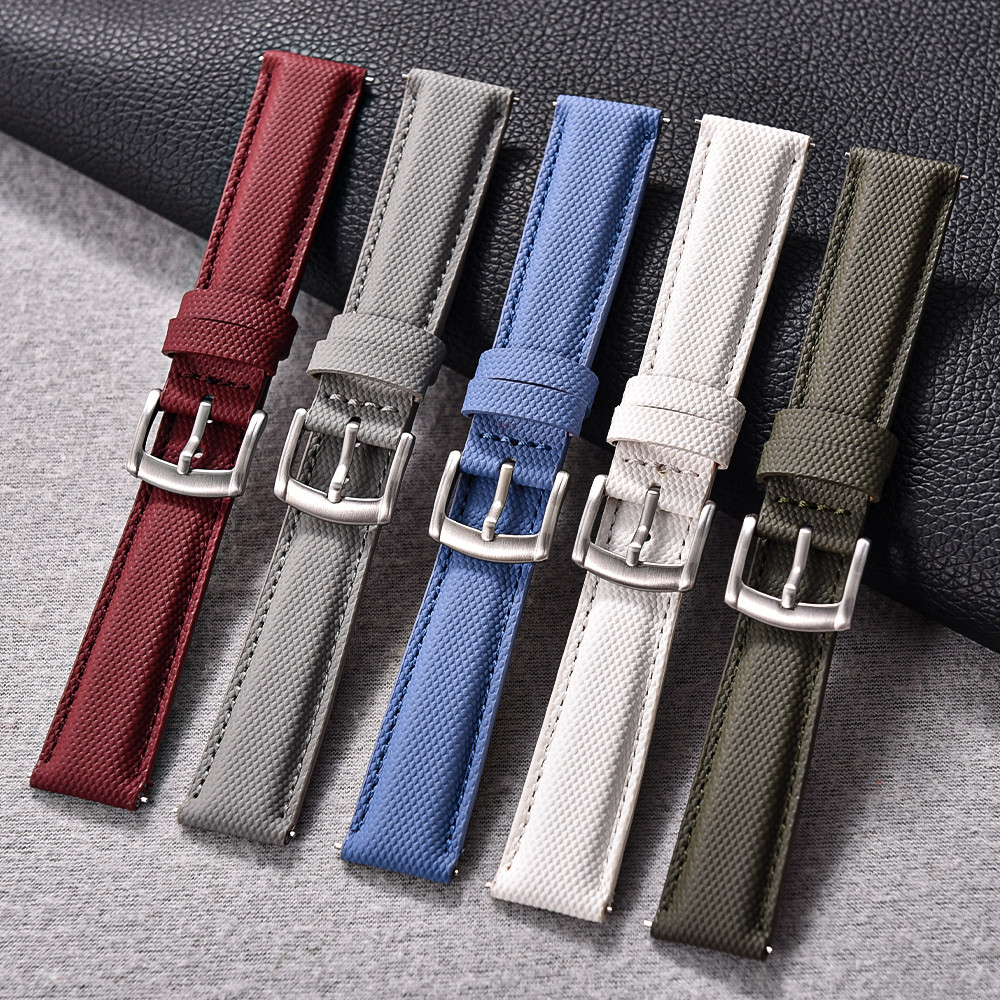 New Design Sailcloth Watch Strap PVC Nylon Watch Strap 18mm 19mm 20mm ...