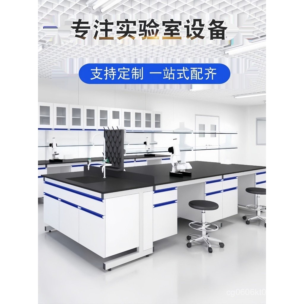 Steel Wood Ventilation Cabinet Laboratory All-Steel Operation Table ...