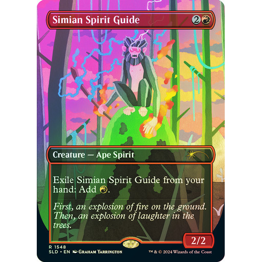EDH PlayTest cards - Simian Spirit Guide (Red) | Shopee Malaysia