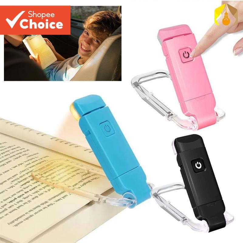 LED Rechargeable Book Reading Lamp/Brightness Adjustable for Eye-Care ...
