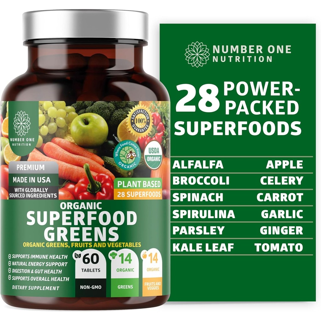 Makanan Hijau Organik Superfood yang Diperakui [28 Bahan Berkuasa ...