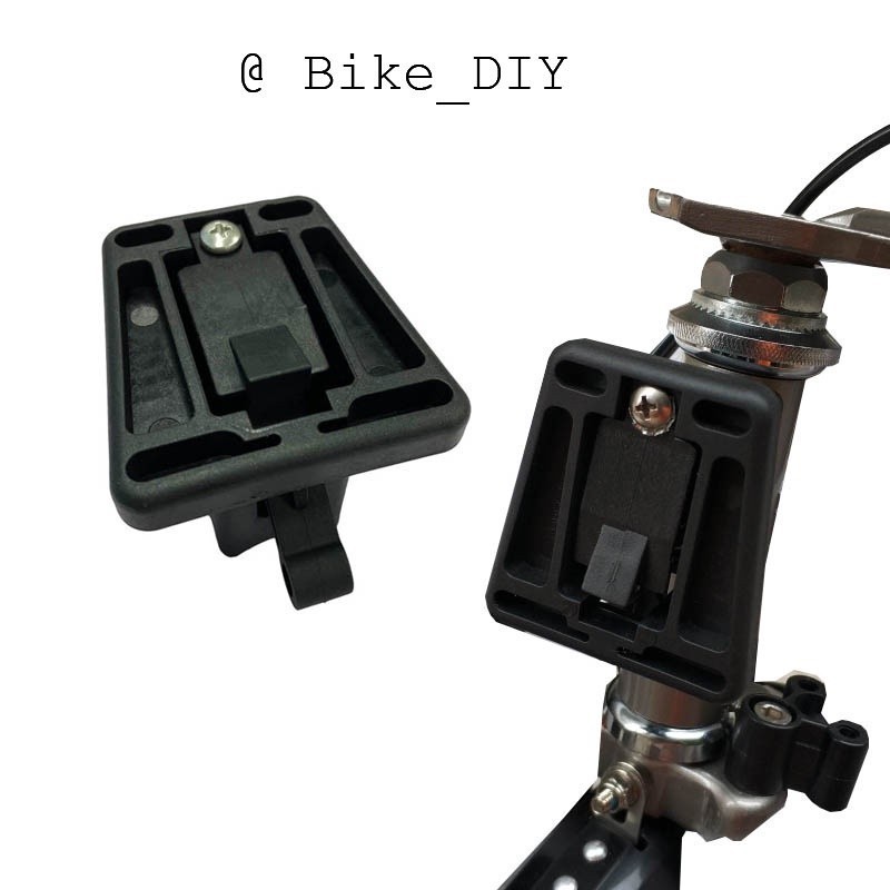 BikeDIY Folding Bike Front Carrier Block Front Bag Bracket Brompton ...