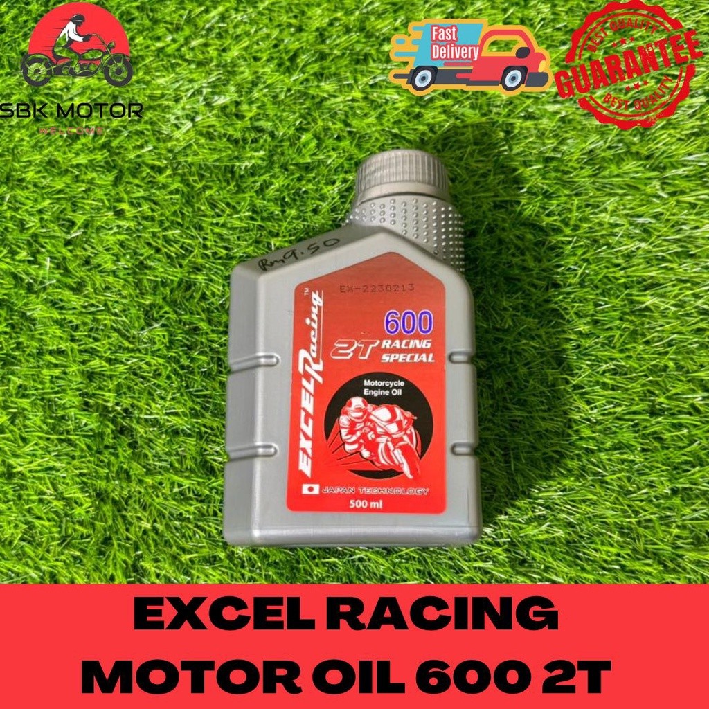 🔥【SBK MOTOR】EXCEL RACING 600 2T Minyak Motor | 2-Stroke Motorcycle Oil ...