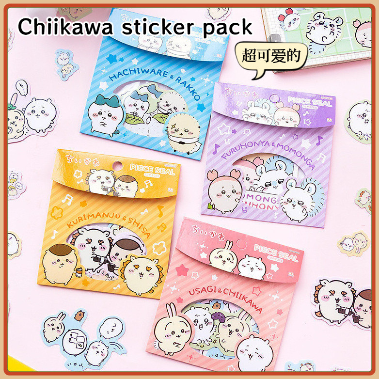 [18 Stickers] Chiikawa Mobile Phone Decorative Stickers Cute Handbook ...
