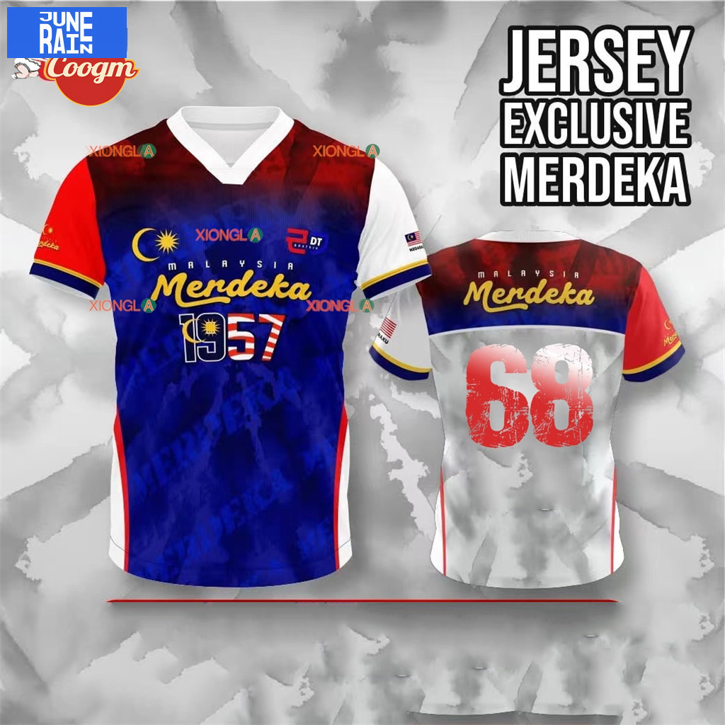 1957 Merdeka Clothes 2025 68th Malaysia Jersey READY STOCK ...
