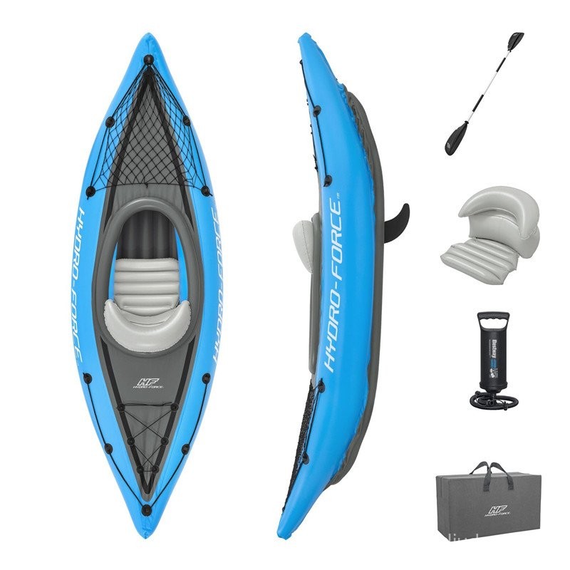 BESTWAY Single Kayak Inflatable Boat Rubber Boat Thickened Assault Boat ...