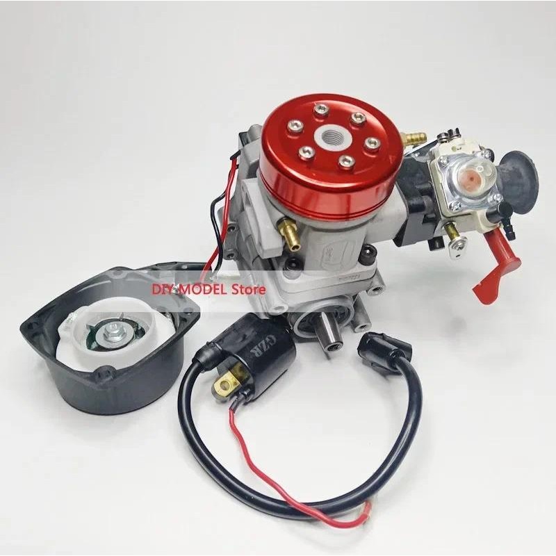 29.5cc Two-stroke Gasoline Engine Remote Control Boat Model Engine ...